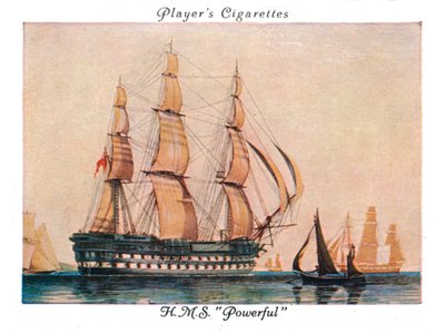H.M.S. Potężny, 1936. autorstwa Unbekannt