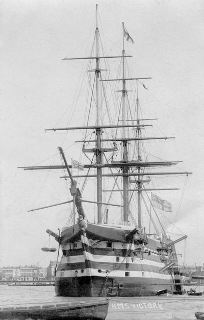 HMS Victory, Portsmouth, Hampshire, XX wiek autorstwa Unbekannt