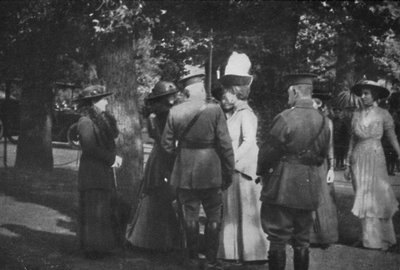 H.M. Królowa Maria po Inwestyturze z 25 sierpnia 1915 r. autorstwa Unbekannt
