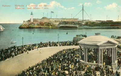Habana: Zamek Malecon i Morro, ok. 1919. autorstwa Unbekannt