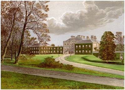 Haddo House, Aberdeenshire, dom hrabiego Aberdeen, ok. 1880 r. autorstwa Unbekannt