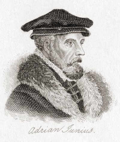 Hadrianus Junius, 1511-1575, vel Adriaen de Jonghe. autorstwa Unbekannt