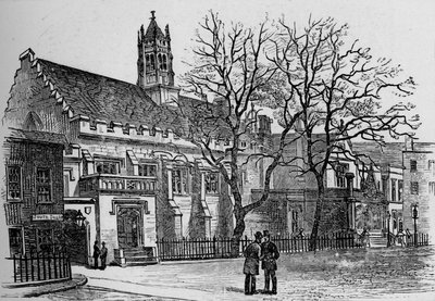 Hol i Biblioteka, Grays Inn, 1890 autorstwa Unbekannt