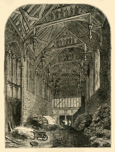 Sala Pałacu Eltham w 1835, c1878. autorstwa Unbekannt