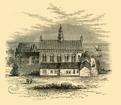 Hall domu Winchester, c1878. autorstwa Unbekannt