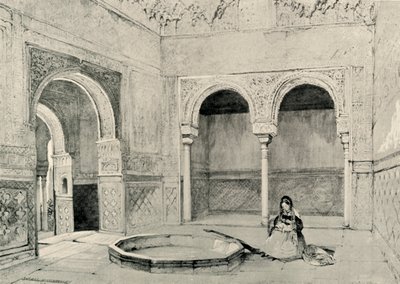 Sala Abencerrages, XIX w., 1907. autorstwa Unbekannt