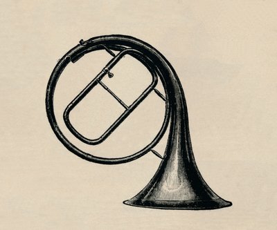 Róg ręczny, 1895. autorstwa Unbekannt