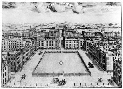 Hanover Square, Londyn, XVIII wiek 1907 autorstwa Unbekannt
