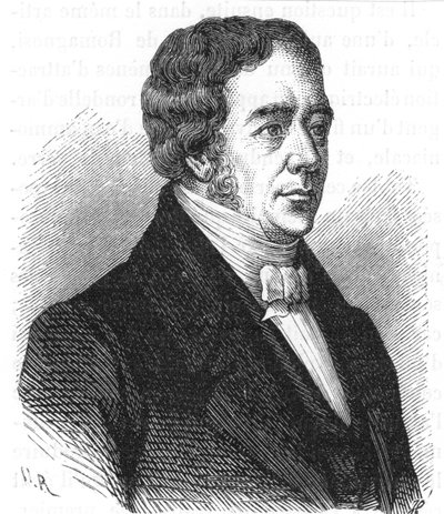 Hans Christian Oersted, duński fizyk, [c1870] autorstwa Unbekannt