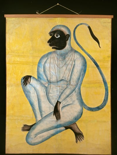 Hanuman, bóg małp, c1870 autorstwa Unbekannt