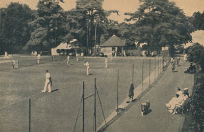 Twarde korty tenisowe, Górne Ogrody, 1929 autorstwa Unbekannt