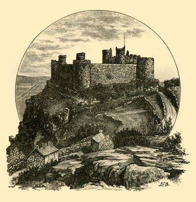 Zamek Harlech, 1898. autorstwa Unbekannt