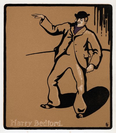 Harry Bedford, performer teatralny, koniec XIX wieku autorstwa Unbekannt