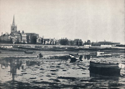 Harwich – Plaża podczas odpływu, 1895 autorstwa Unbekannt