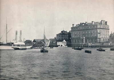 Harwich - The Quay i Great Eastern Hotel, 1895 autorstwa Unbekannt