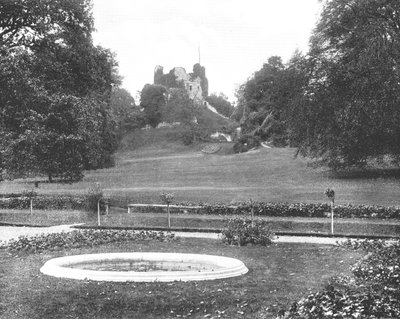 Zamek Hawarden, Flintshire, Walia, 1894. autorstwa Unbekannt