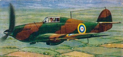 Myśliwiec Hawker Hurricane, 1938 autorstwa Unbekannt