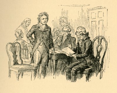 Haydn wysoko ocenił kompozycję, 1907. autorstwa Unbekannt