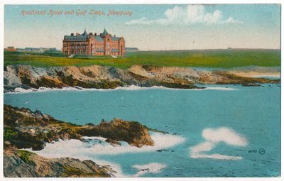 Headland Hotel and Golf Links, Newquay, c1910 autorstwa Unbekannt