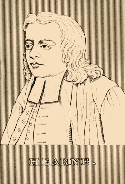 Hearne, 1678-1735, 1830. autorstwa Unbekannt