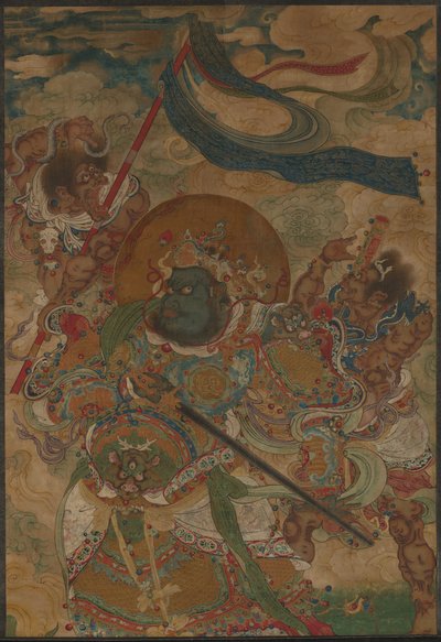 Niebiański król Virudhaka, 1368-1644. autorstwa Unbekannt