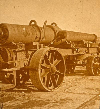 Ciężka artyleria, ofensywa 1917 autorstwa Unbekannt