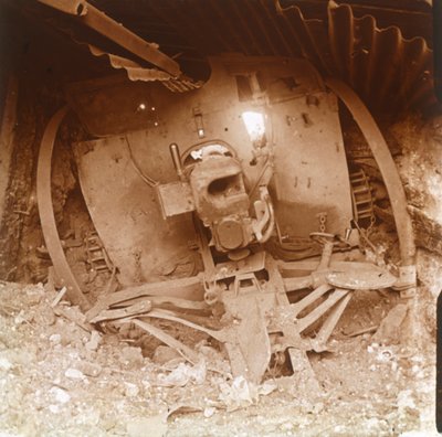Ciężka artyleria, Somme, północna Francja, 1916. autorstwa Unbekannt