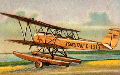 Wodnosamolot Heinkel HD 24 W Tsingtau, lata 20., 1932. autorstwa Unbekannt