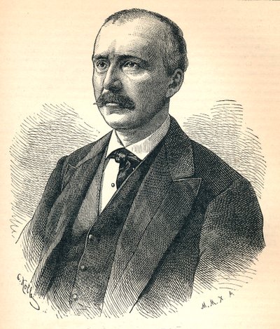 Heinrich Schliemann, 1822-1890, niemiecki archeolog, 1893 autorstwa Unbekannt