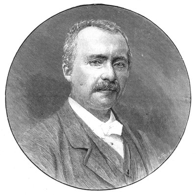 Heinrich Schliemann, niemiecki archeolog, 1891 autorstwa Unbekannt
