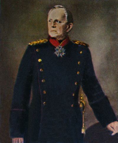 Helmuth von Moltke 1800-1891. - Obraz Lenbacha, 1934. autorstwa Unbekannt