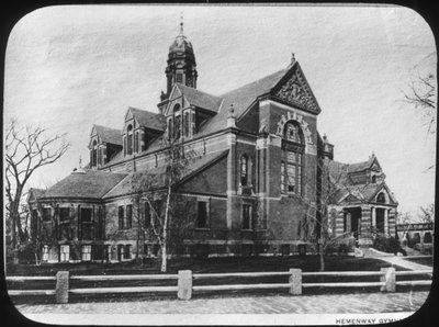 Hemenway Gymnasium, Harvard University, Massachusetts, USA, koniec XIX lub początek XX wieku autorstwa Unbekannt