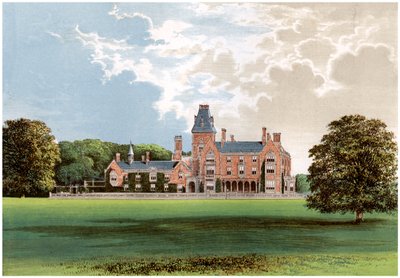 Hemsted Park, niedaleko Staplehurst, Kent, dom wicehrabiego Cranbrook, ok. 1880 autorstwa Unbekannt