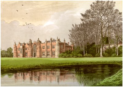 Hengrave Hall, Suffolk, dom rodziny Gage, ok. 1880 r. autorstwa Unbekannt