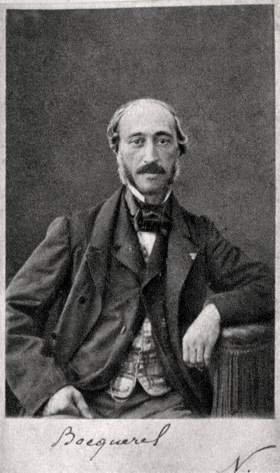 Henri Becquerel, fizyk francuski, koniec XIX lub początek XX wieku autorstwa Unbekannt