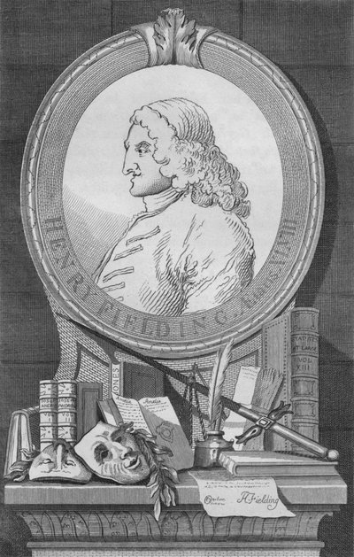 Henry Fielding, ok. 1754, 1827 r. autorstwa Unbekannt