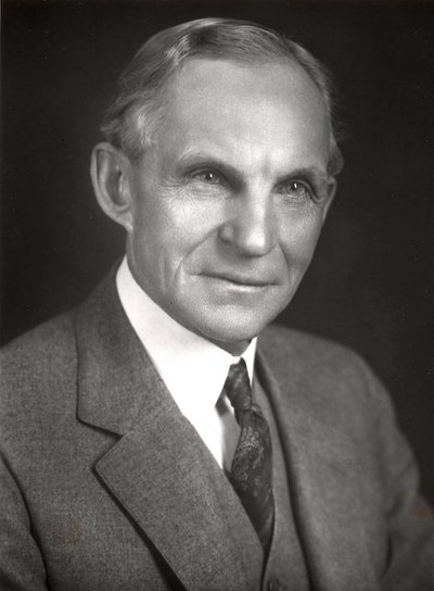 Henry Ford, amerykański inżynier i producent samochodów, c1910-c1930 autorstwa Unbekannt