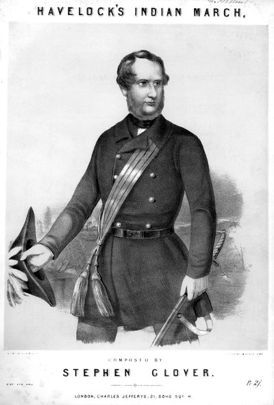 Henry Havelock, brytyjski żołnierz, c1857 autorstwa Unbekannt