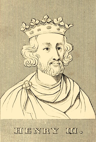 Henryk III, 1207-1272, 1830. autorstwa Unbekannt