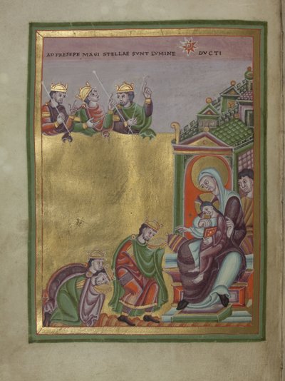Henryk III, Ewangeliarz Świętego Cesarza Rzymskiego dla Henryka III, 10391043 autorstwa Unbekannt
