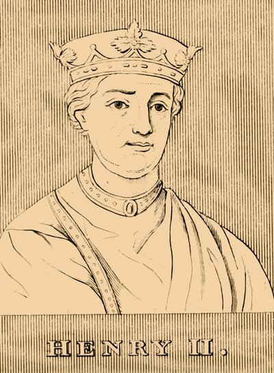 Henryk II, 1131-1189, 1830. autorstwa Unbekannt