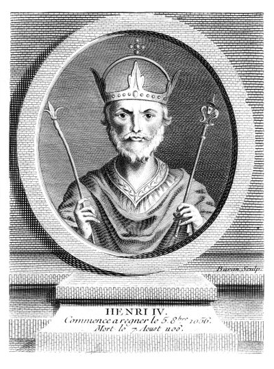 Henryk IV, Święty Cesarz Rzymski autorstwa Unbekannt