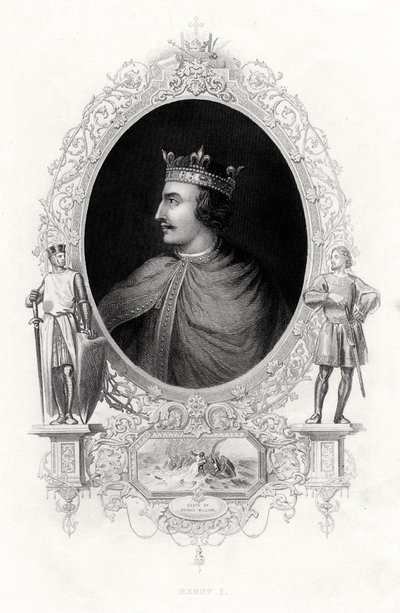 Henryk I, król Anglii, 1860 autorstwa Unbekannt