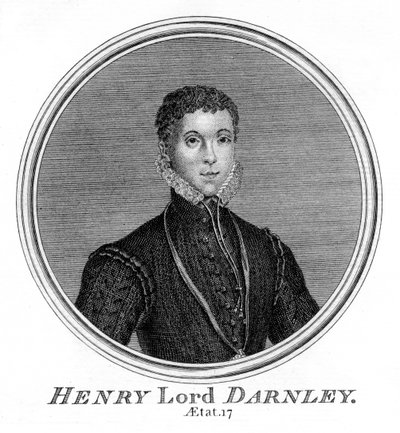Henry Stuart, Lord Darnley, drugi mąż Marii, królowej Szkotów autorstwa Unbekannt