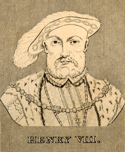 Henryk VIII, 1491-1547, 1830. autorstwa Unbekannt