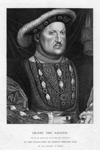 Henryk VIII z Anglii, 1491-1547 autorstwa Unbekannt