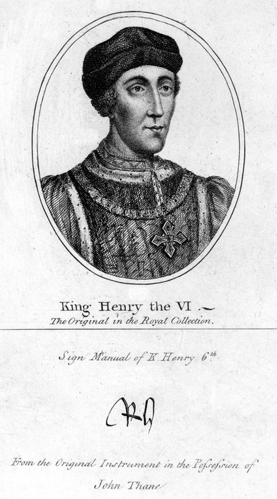Henryk VI z Anglii, 1421-1471 autorstwa Unbekannt