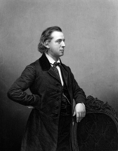 Henry Ward Beecher 1813-1887, amerykański pastor kongregacyjny, c1861 autorstwa Unbekannt
