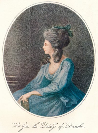 Jej łaska księżna Devonshire, XVIII wiek, 1904 autorstwa Unbekannt