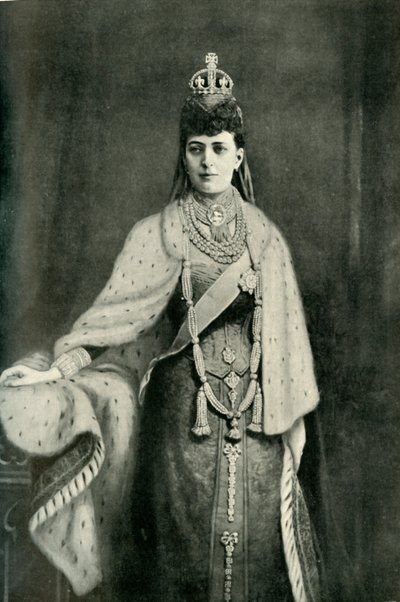 Jej Wysokość Królowa Aleksandria, 1902. autorstwa Unbekannt